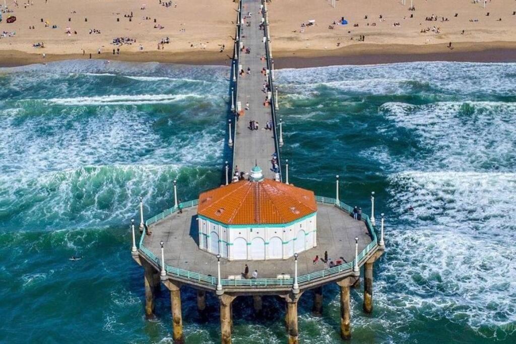 Brand New Ocean-View Beach Home Steps To The Sand! Manhattan Beach Eksteriør bilde