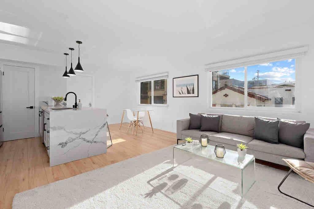 Brand New Ocean-View Beach Home Steps To The Sand! Manhattan Beach Eksteriør bilde