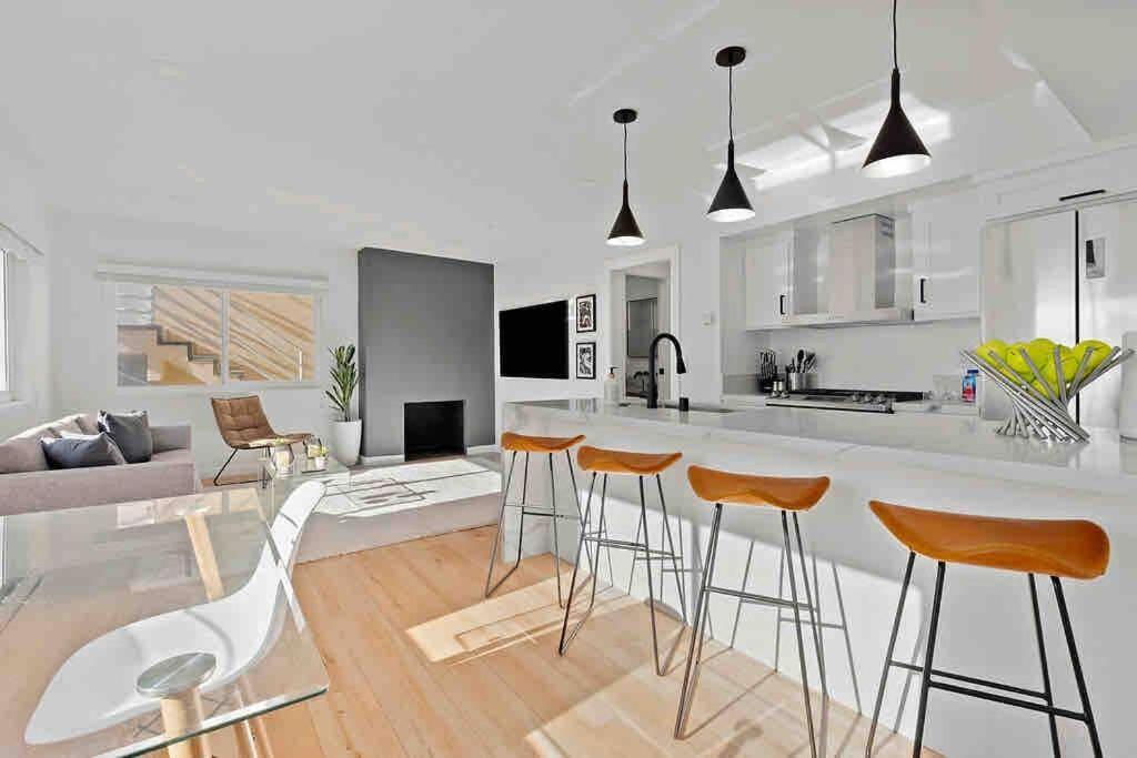 Brand New Ocean-View Beach Home Steps To The Sand! Manhattan Beach Eksteriør bilde